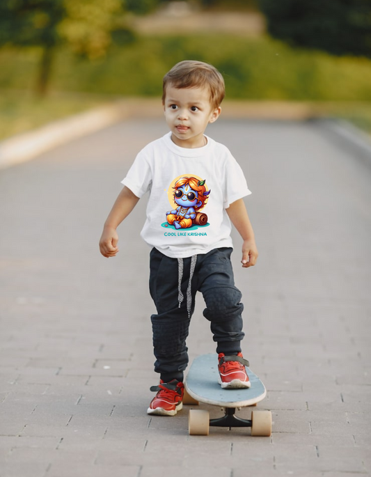 Cool Like Krishna – Kids Janmashtami T-Shirt for Boys