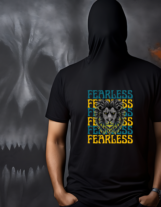 Fearless Lion | Bold Graphic T-Shirt for Warriors & Risk Takers