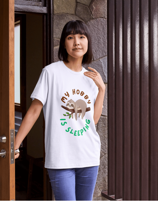 My Hobby is Sleeping – Lazy & Lovely Women's Tee