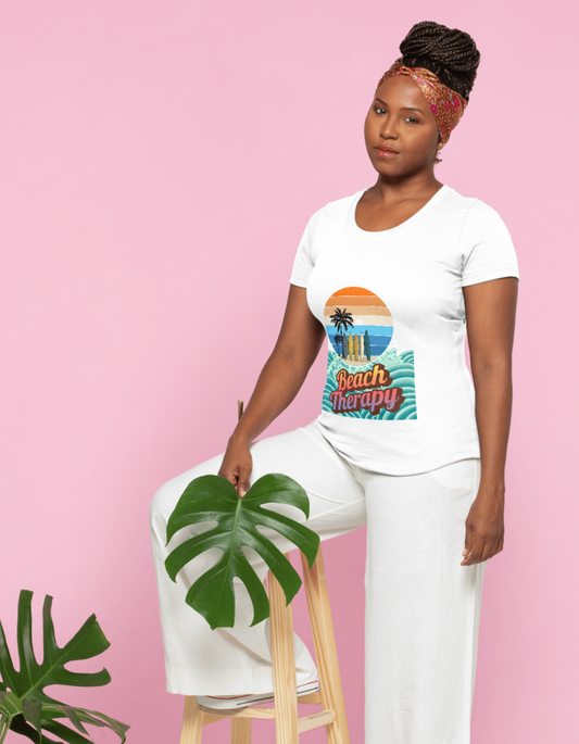 Beach Therapy Women's Relaxed Fit T-Shirt 📝