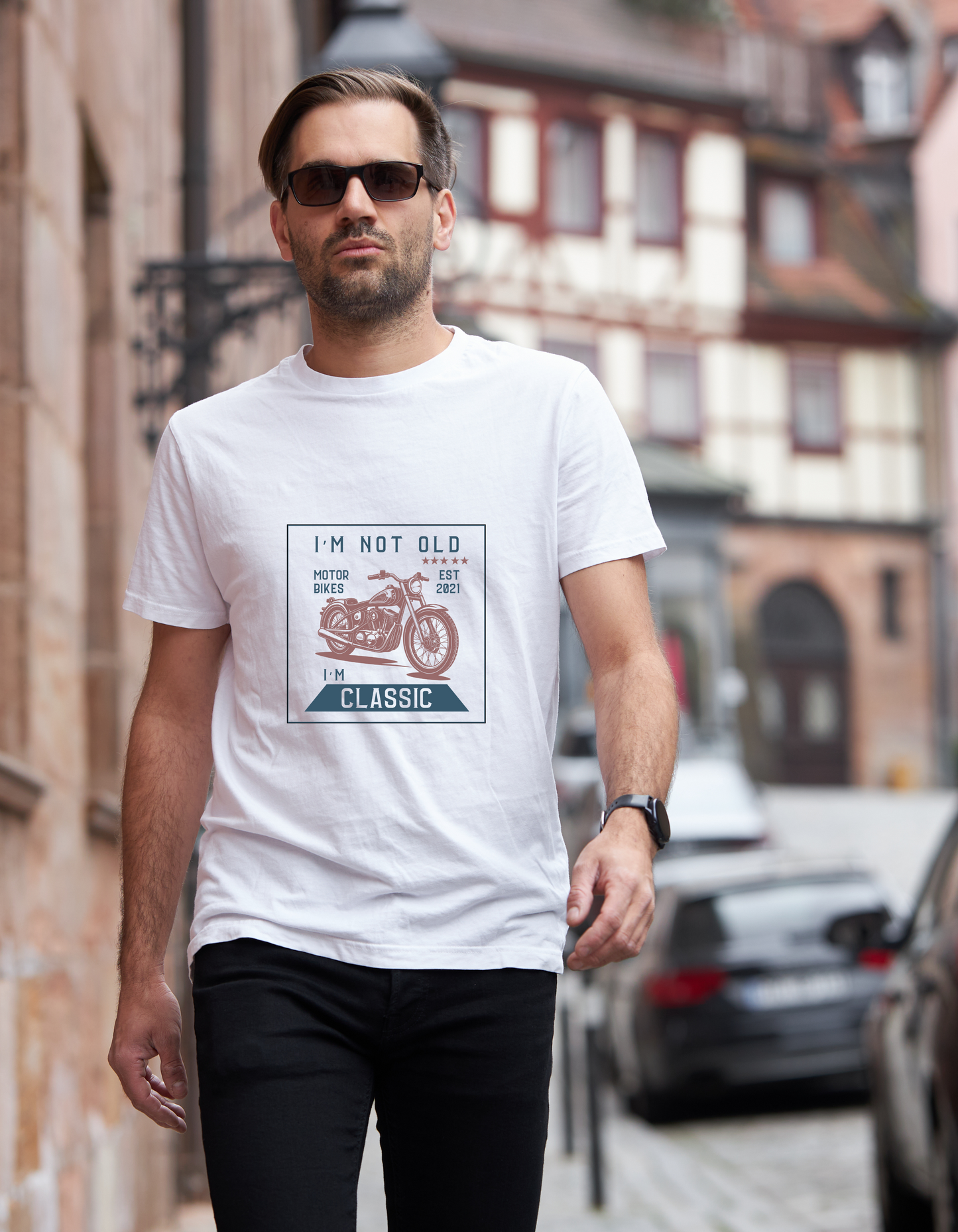 I’m Not Old, I’m Classic – Vintage Motorcycle T-Shirt