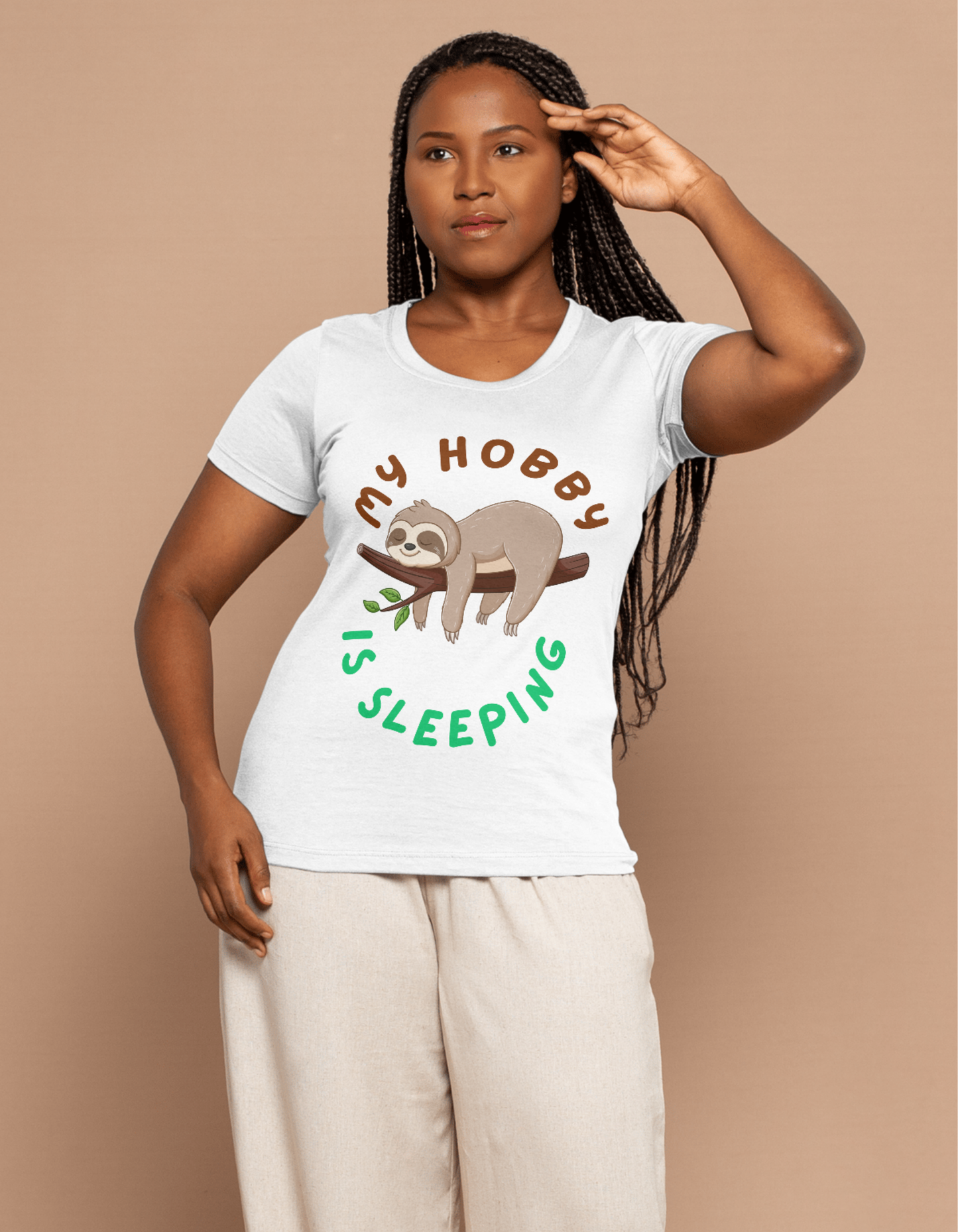 My Hobby is Sleeping – Lazy & Lovely Women's Tee