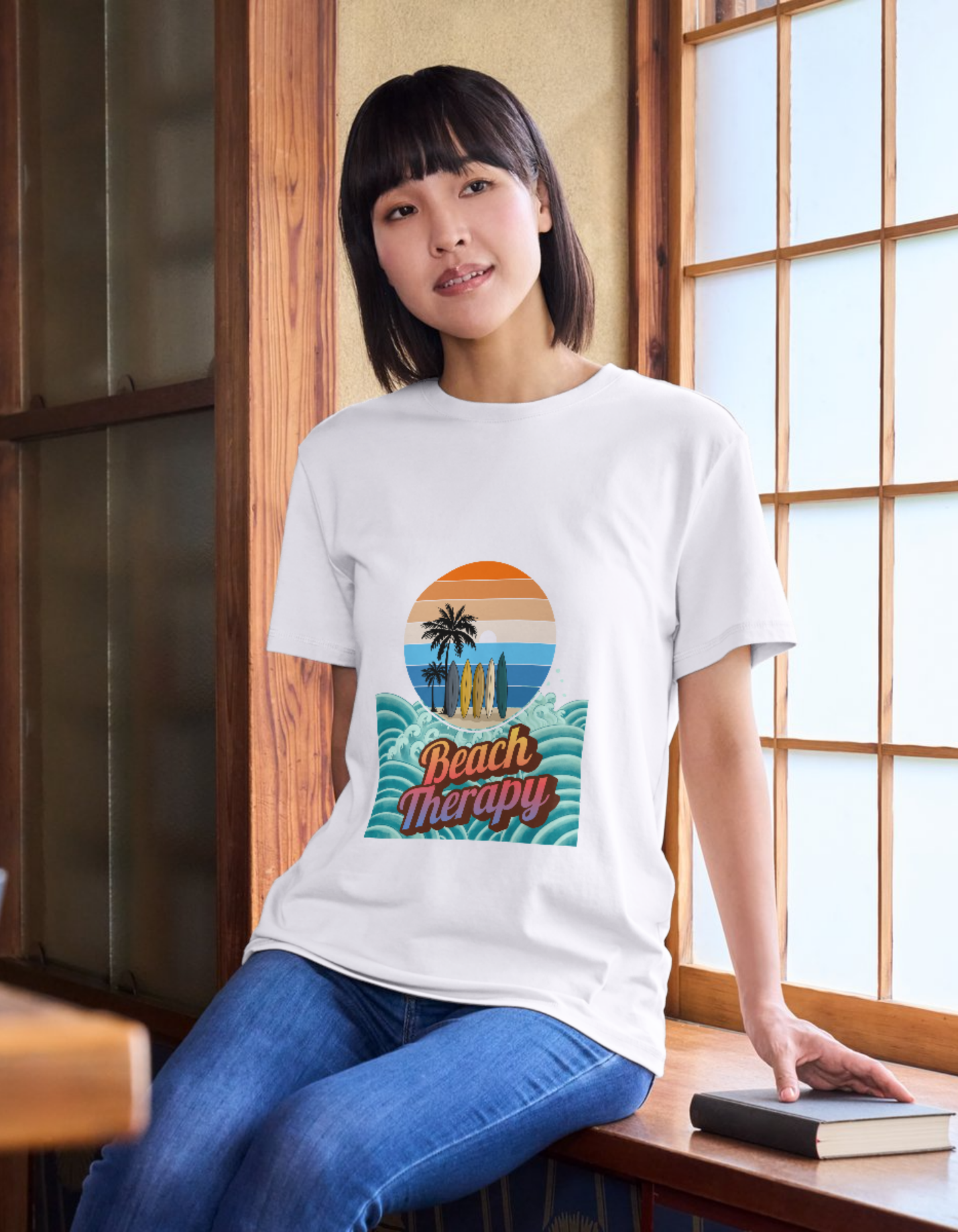 Beach Therapy Women's Relaxed Fit T-Shirt 📝